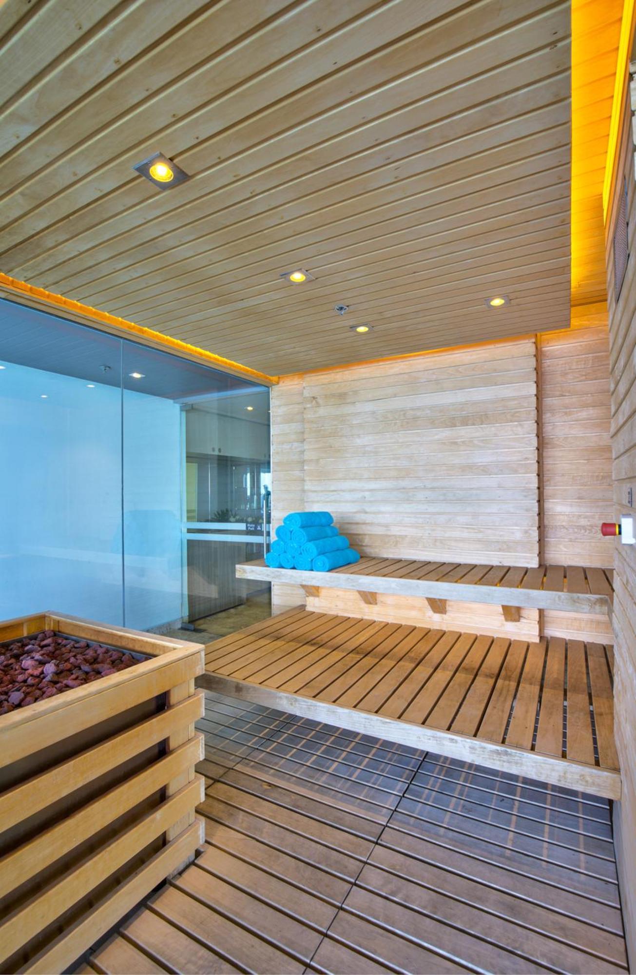 Estelar Cartagena De Indias Hotel Y Centro De Convenciones Exterior foto A modern Finnish sauna